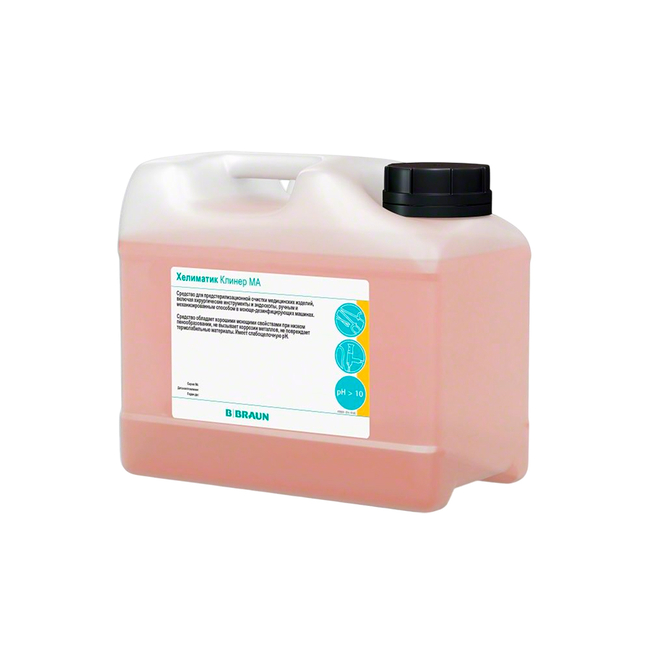 Хелиматик клинер MA - средство слабощелочное для очистки инструментов в МД машине, канистра 5000 мл | B. Braun (Германия)