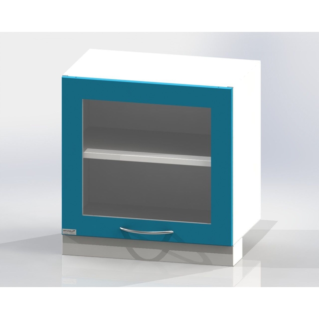 Н2Б - тумба навесная, дверца стекло в металлической рамке, с бактерицидной лампой | Виталия (Россия)