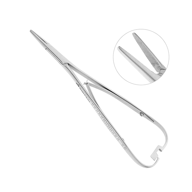 Иглодержатель хирургический Mathieu, длина 170 мм | HLW Dental Instruments (Германия)