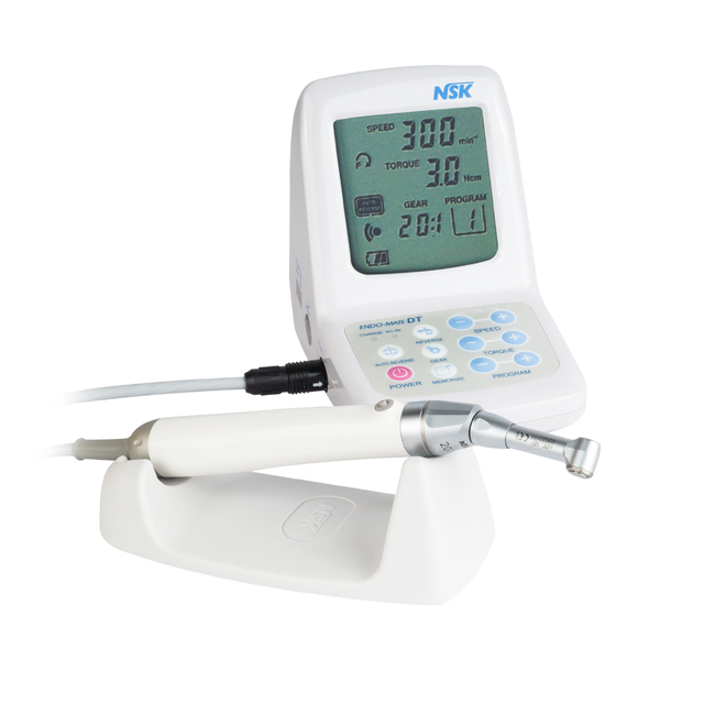 ENDO-MATE DT - портативный эндомотор с автореверсом, с головкой MP-F20R (20:1) | NSK Nakanishi (Япония)