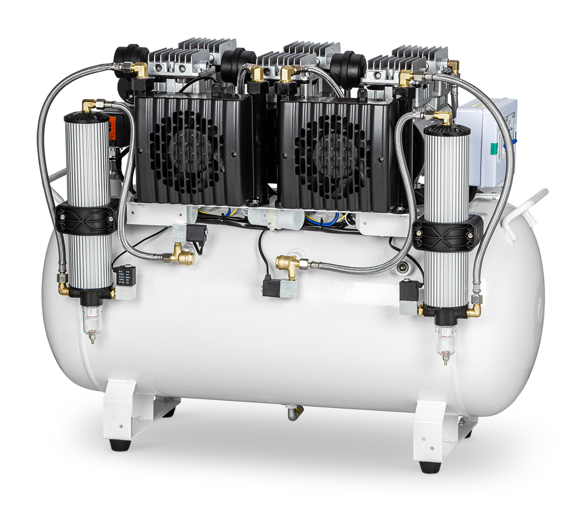 Компрессор стоматологический воздушный безмасляный JW-034А 300л с осушителем