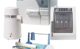 Комплект Romax: автоклав YS22L (22 л) + дистиллятор Z500 (4 л) + запечатывающее устройство SEAL F300A + аппарат для смазки и чистки наконечников LUB-900B