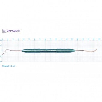 03-12 - гладилка медиально-серповидная малая 1,0/1,5, Экрадент (Россия)